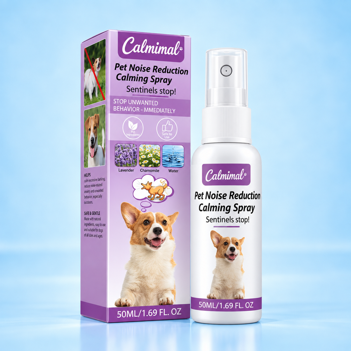 Dog Calming Spray | Natural relief for anxiety and stress